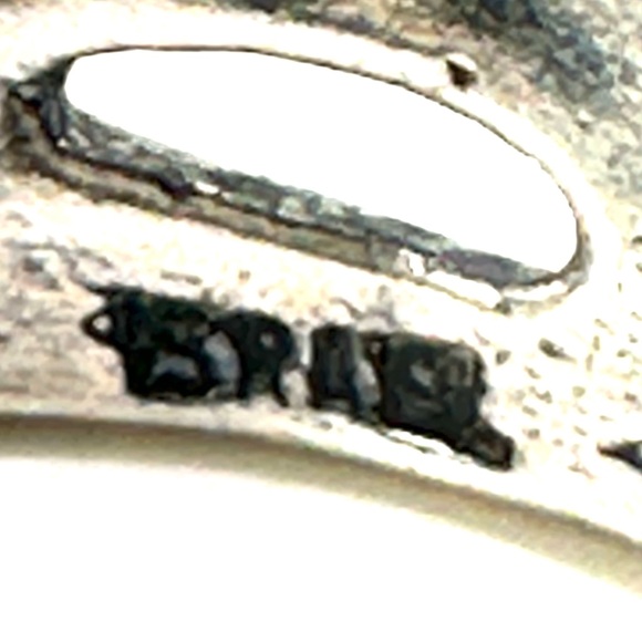 Paz Creations Sterling Silver & CZ Hand Crafted Ring Size 7 - Picture 6 of 10